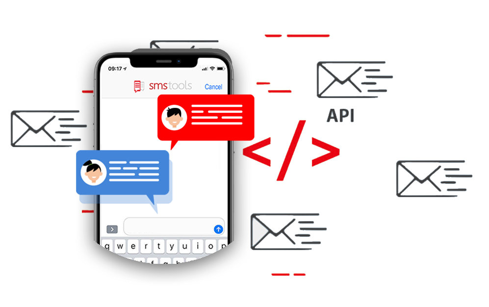 Verstuur wereldwijd SMS berichten via onze SMS Gateway API.
